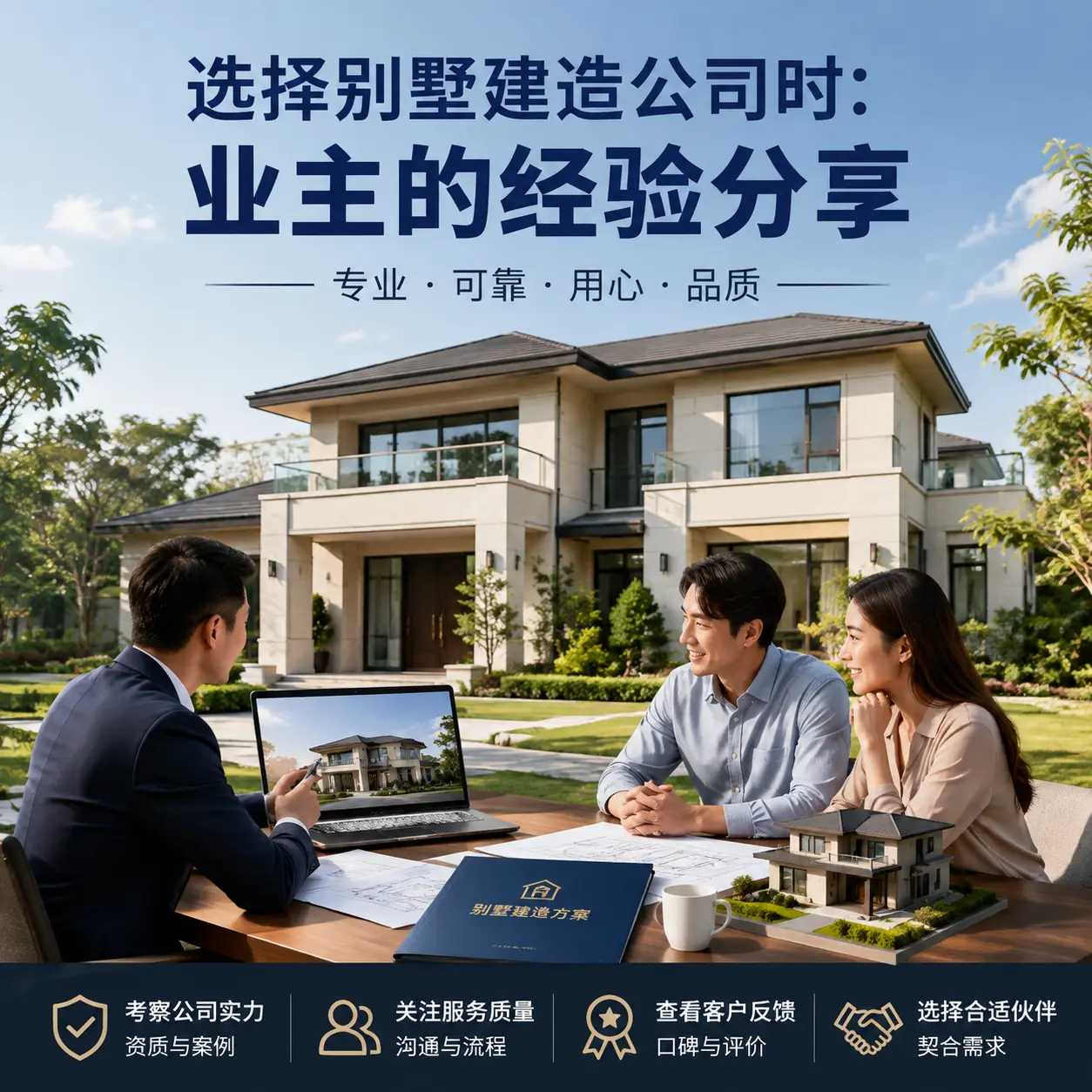 选择别墅建造公司时： 惠水 业主的经验分享