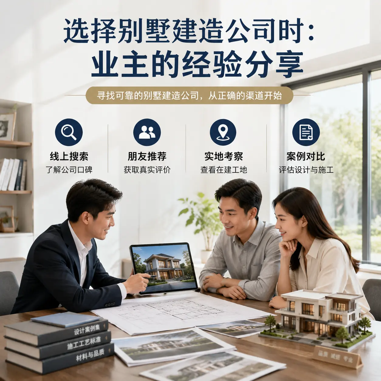 选择别墅建造公司时: 惠水 业主的经验分享