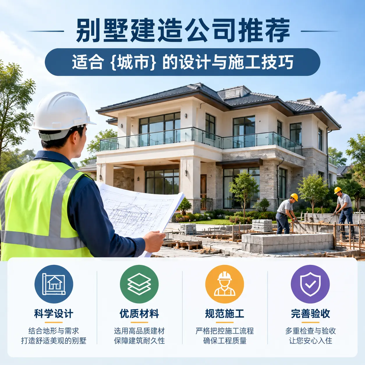 别墅建造公司推荐:适合 惠水 的设计与施工技巧