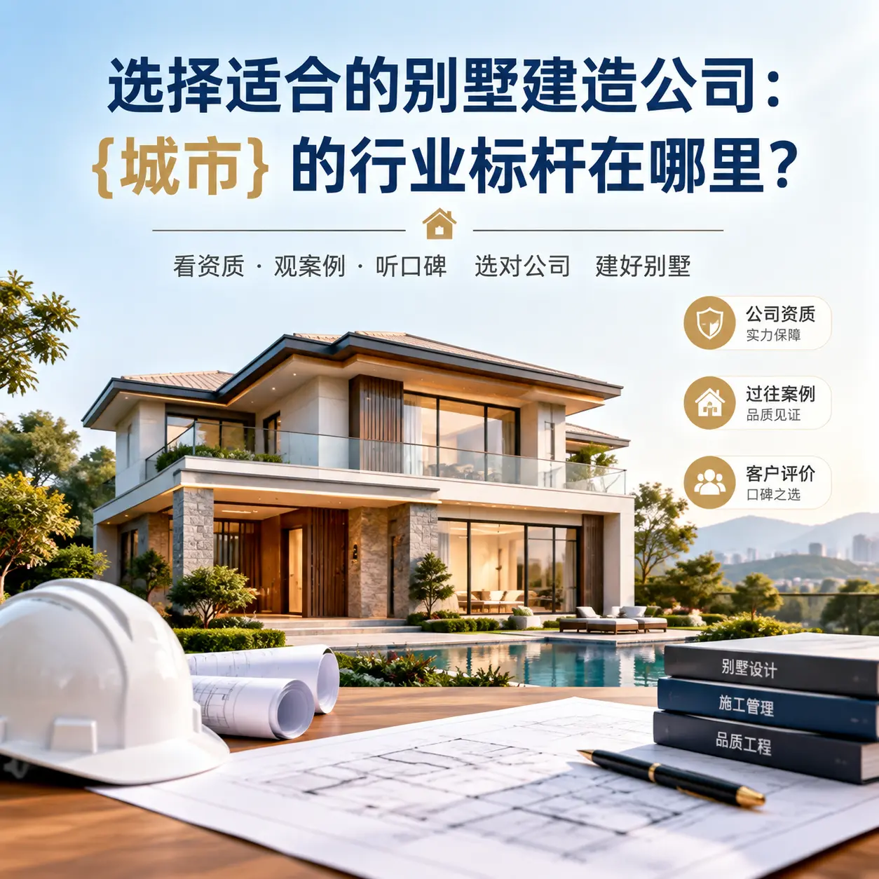 选择适合的别墅建造公司： 惠水 的行业标杆在哪里？