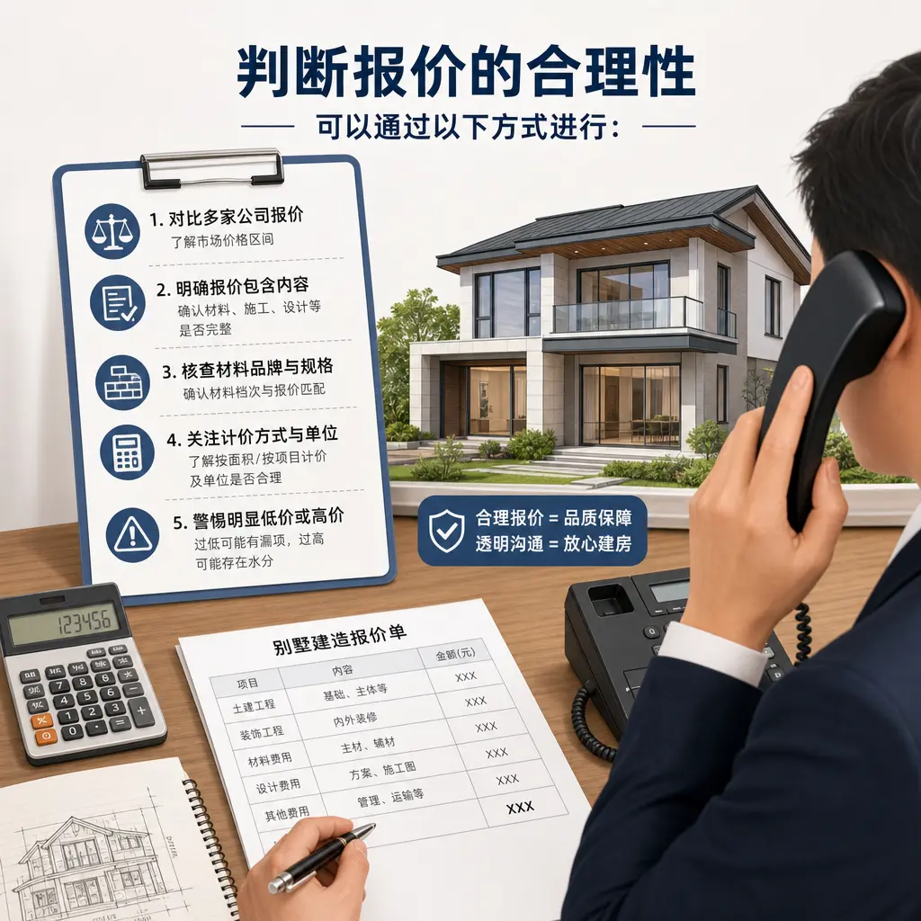 选择惠水别墅建造公司时,电话咨询的注意事项