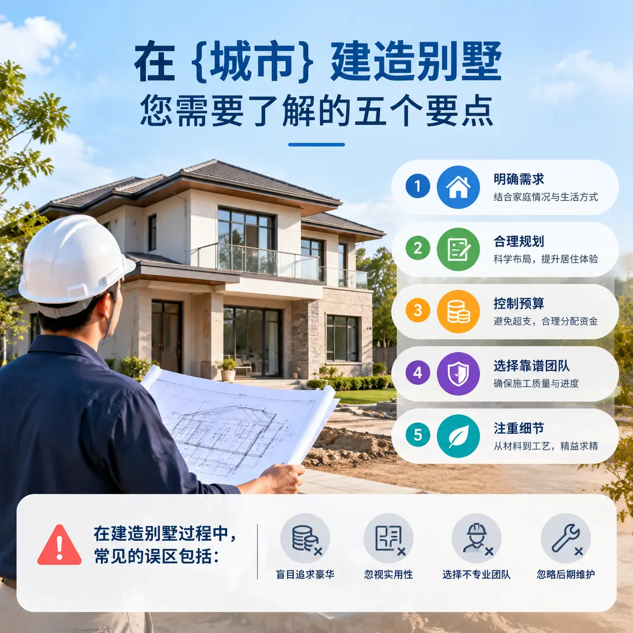 在 惠水 建造别墅,您需要了解的五个要点