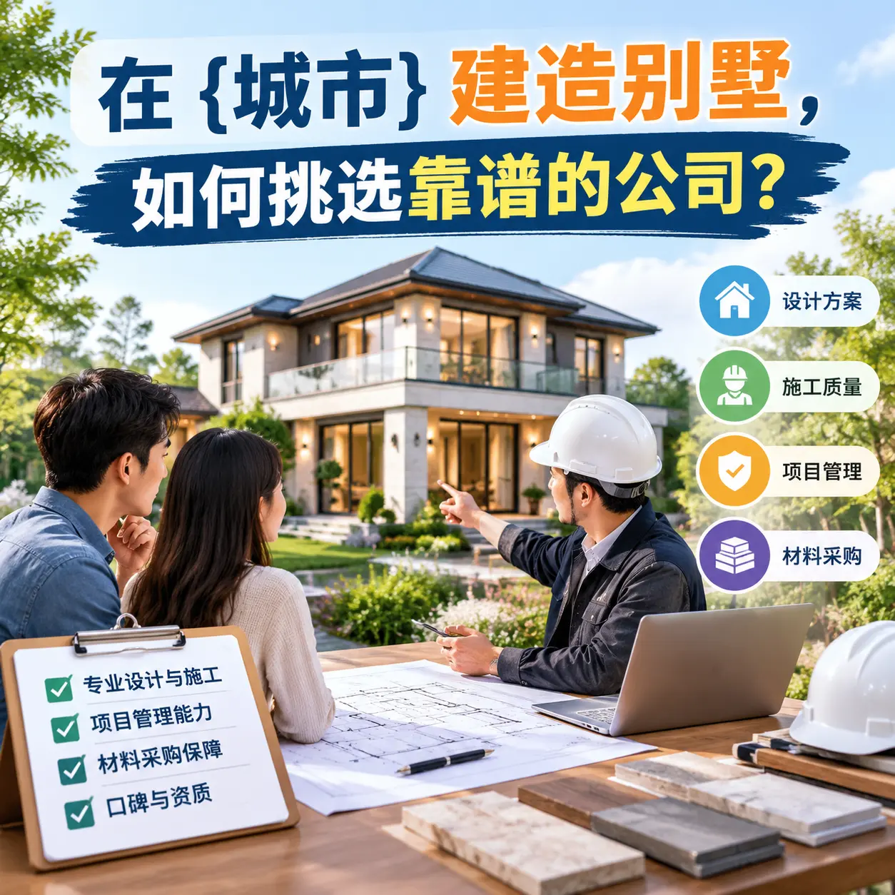 在 惠水 建造别墅，如何挑选靠谱的公司？