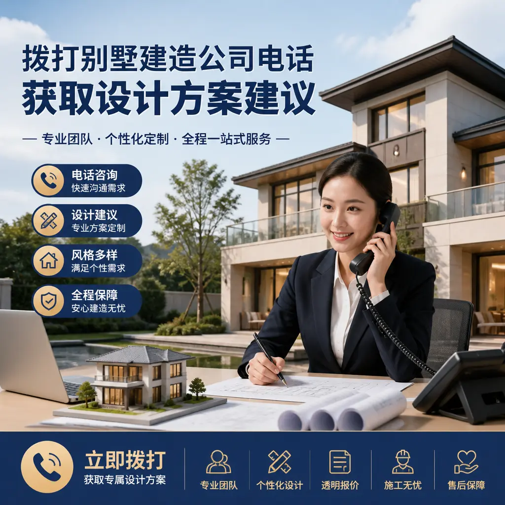 拨打惠水别墅建造公司电话,获取设计方案建议