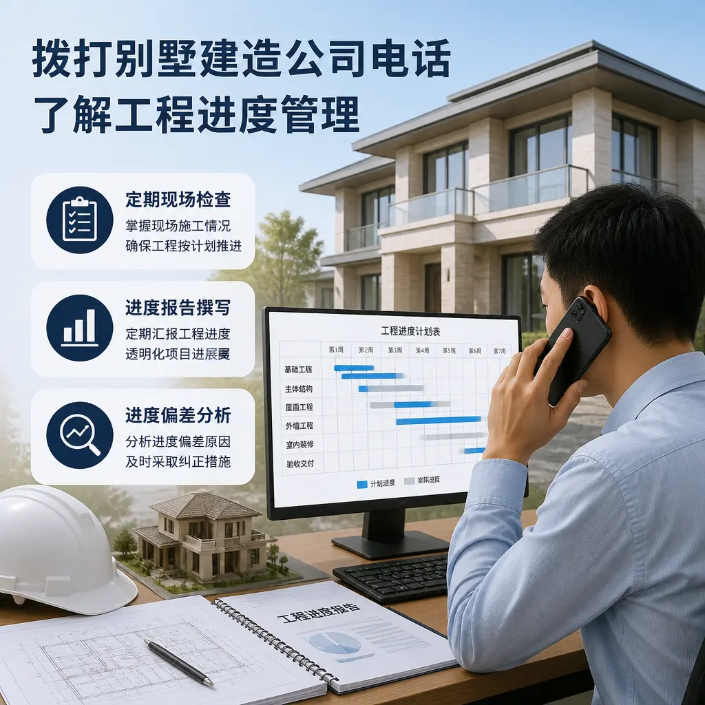 拨打惠水别墅建造公司电话，了解工程进度管理