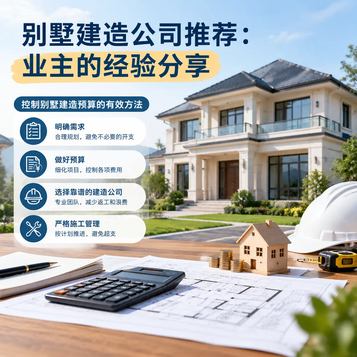 别墅建造公司推荐: 惠水 业主的经验分享