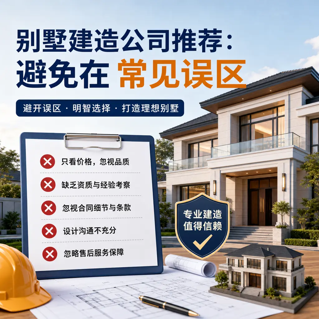 别墅建造公司推荐：避免在 惠水 的常见误区