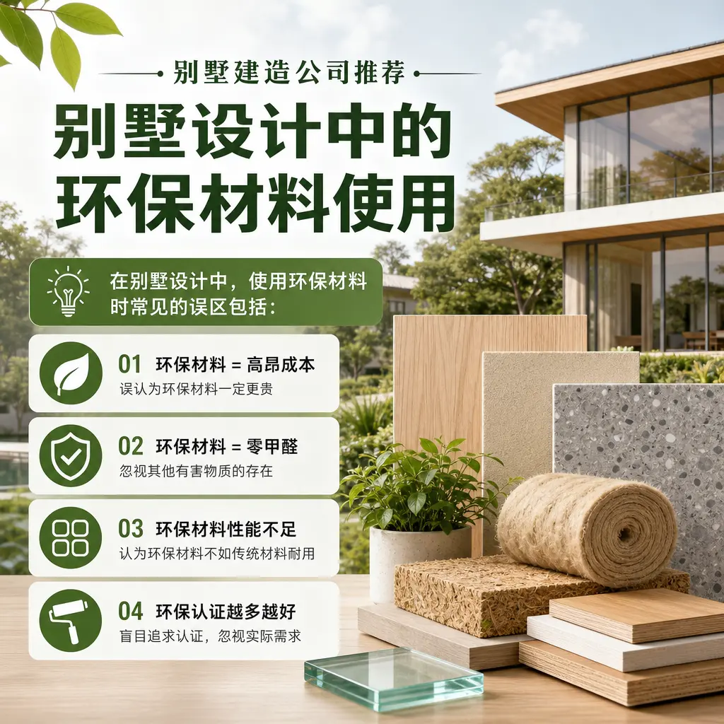 别墅建造公司推荐： 惠水 别墅设计中的环保材料使用