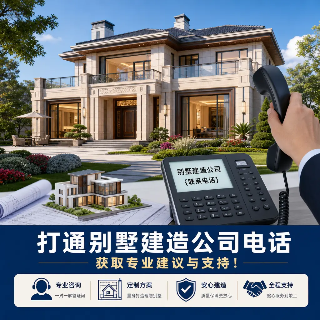 在惠水打通别墅建造公司电话,获取专业建议与支持!
