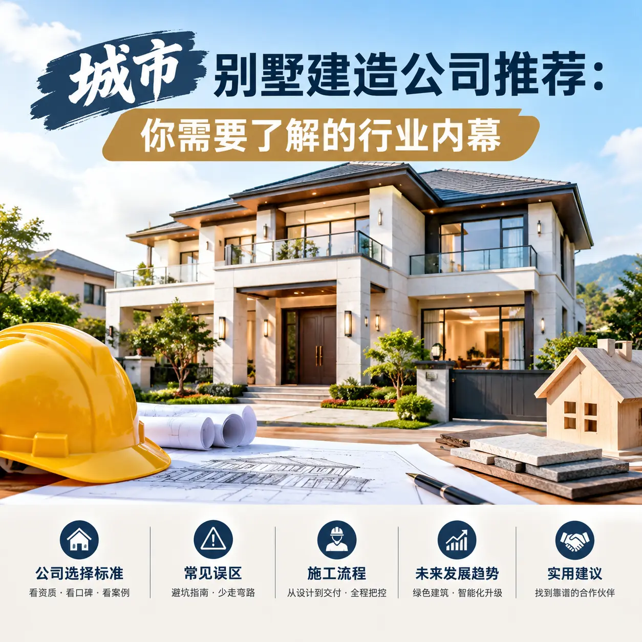 惠水 别墅建造公司推荐:你需要了解的行业内幕
