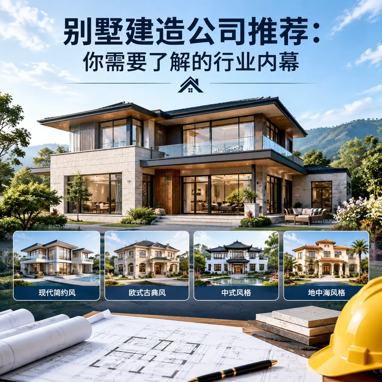 惠水 别墅建造公司推荐:你需要了解的行业内幕